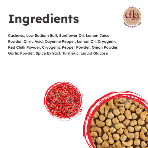 Ella Foods Chilli Lime Cashews